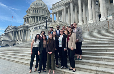 Trainees from Rochester on the Hill